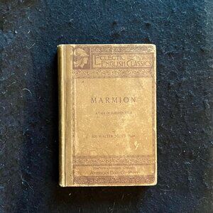 Antique “Marmion-A Tale Of Flodden Field” Sir Walter Scott